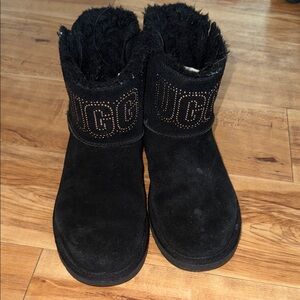 UGG  Black Suede Boots
